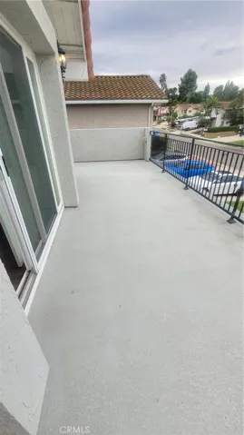 Large Balcony off the Primary Bedroom