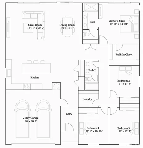 Residence 2 floorplan