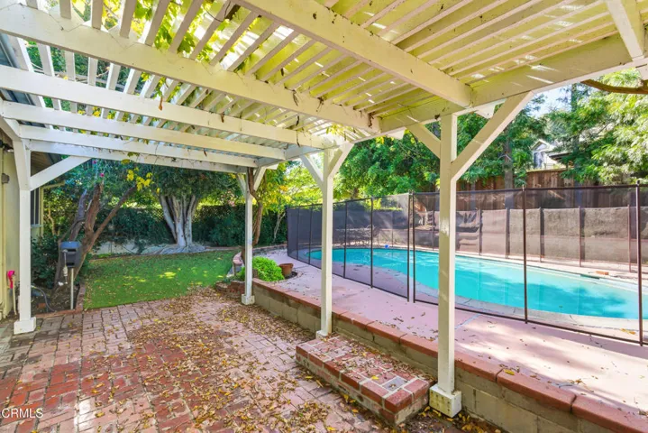 Backyard Pergola and Pool