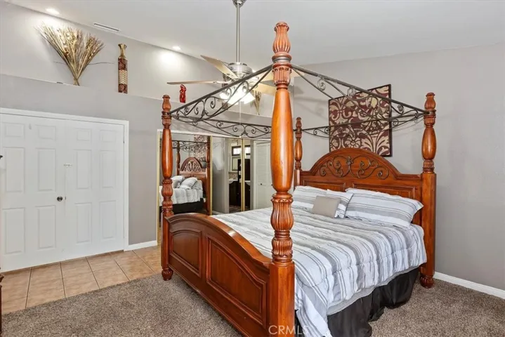 FRENCH DOORS TO THE BACKYARD AND DOUBLE CLOSETS