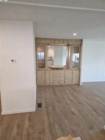 Built in China cabinet