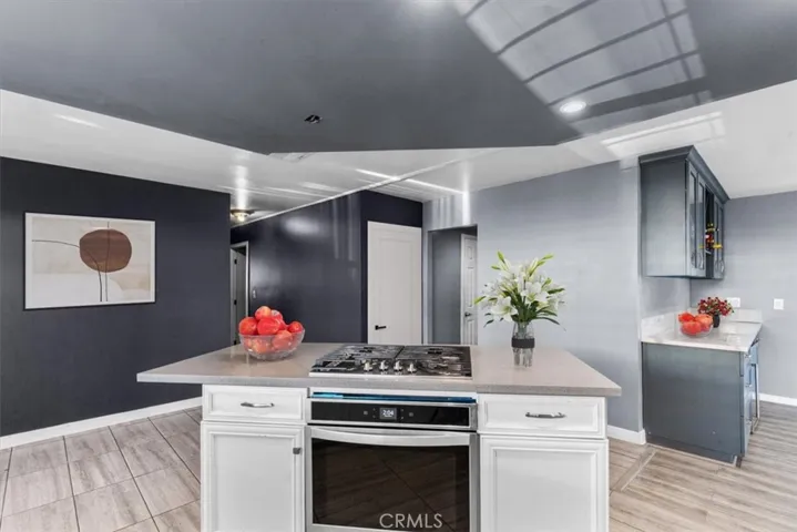 Living area view highlighting natural light and modern finishes