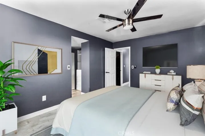 Closet or storage space offering organization and convenience