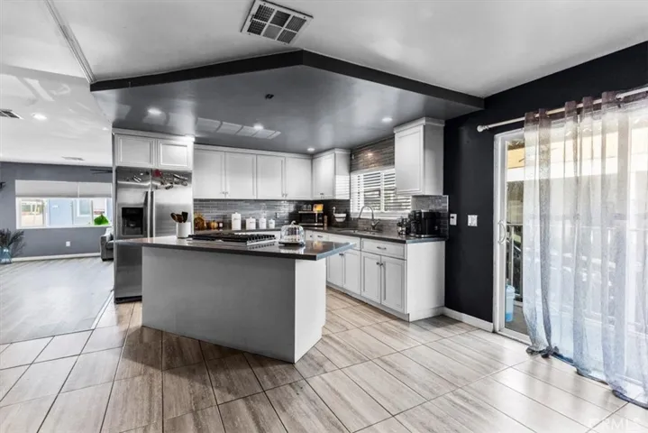 Spacious kitchen with ample counter space and functional layout