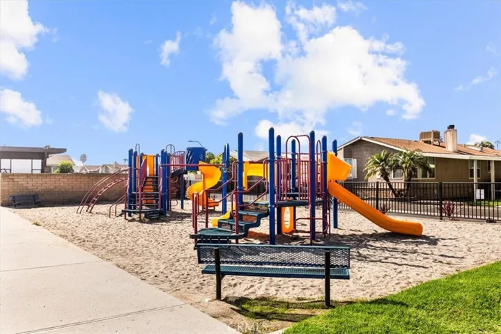 Community open area showcasing neighborhood amenities