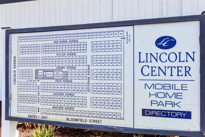 Neighborhood signage highlighting community identity and convenient location