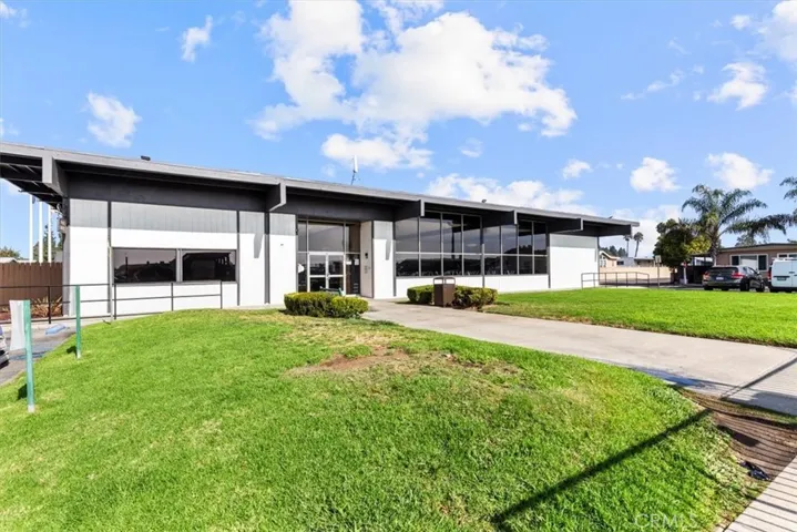 Community green space showcasing landscaped grounds and neighborhood amenities