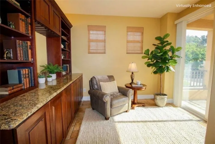 Furniture is virtually staged