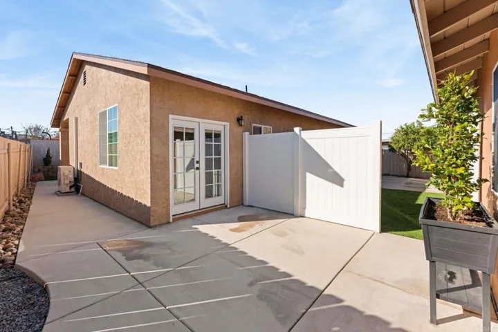 ADU Back Patio