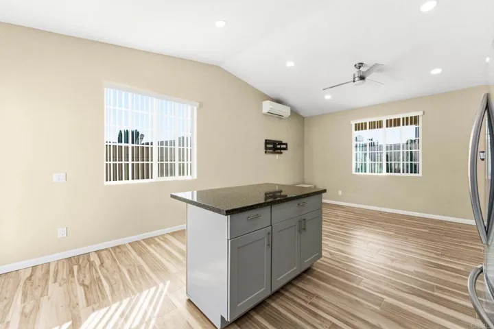 Mobile Kitchen Island in ADU