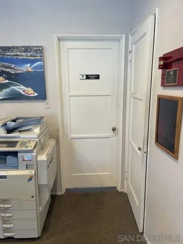 Door into office