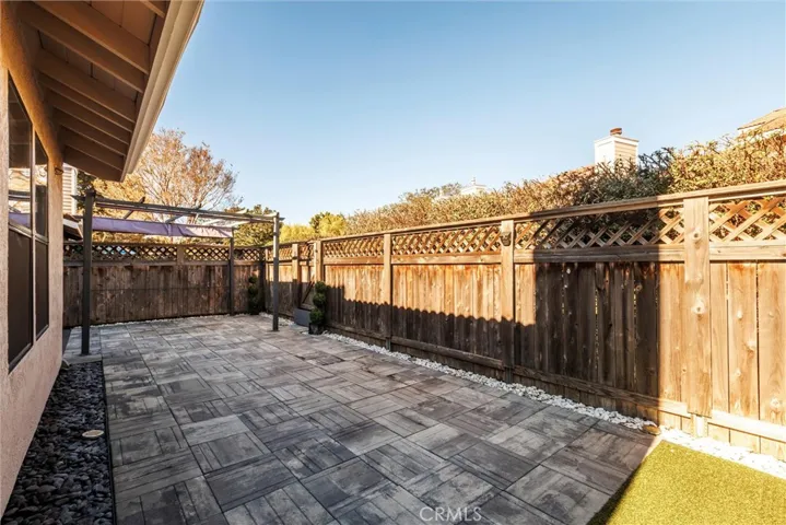 Back patio