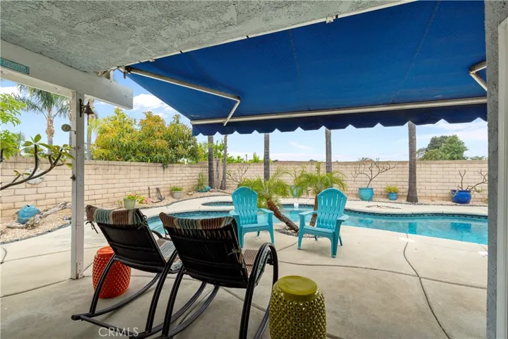 Heated pool and spa
