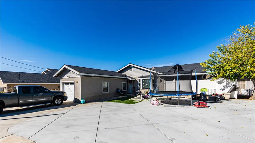 Front of main house Unit A