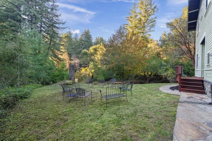 Office entrance  Side yard