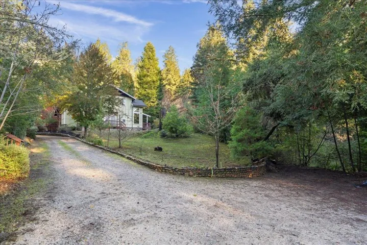 Driveway entrance