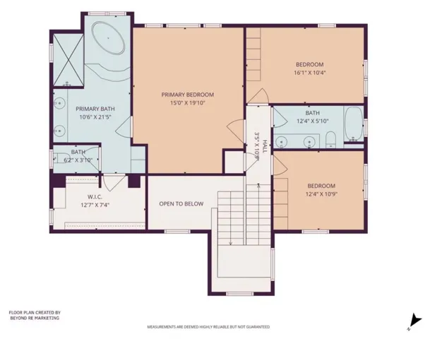 Second floor plan