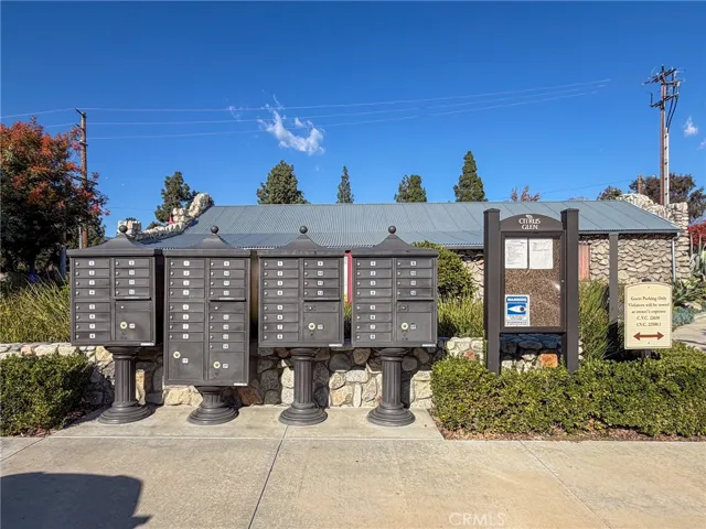 All mailboxes are centrally located and close the home.