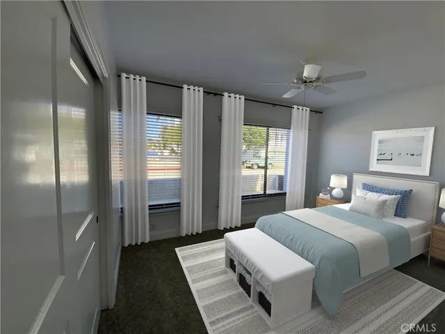 Lower Level Bedroom 2 - Virtually Staged