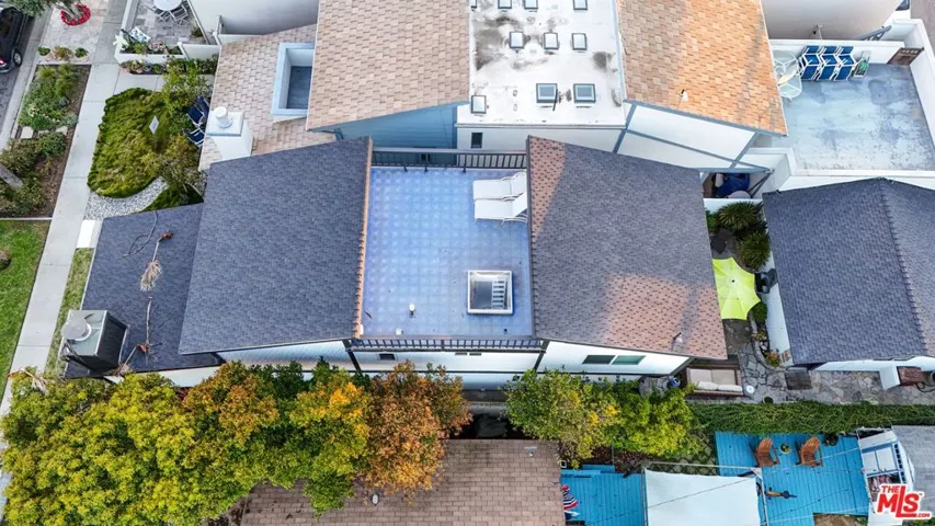 aerial view of sundeck