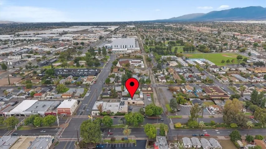 aerial from bird eyes view of the area