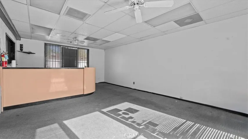 vacant unit - front area