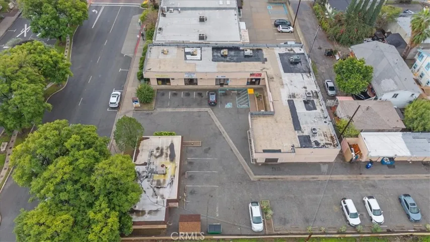 more aerial of building