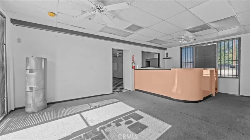 vacant unit - front area