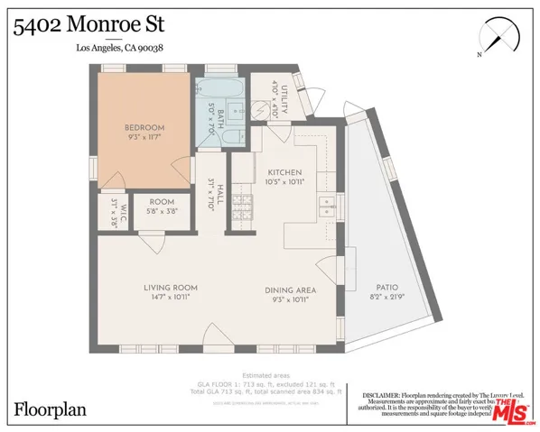 5402 Monroe Street, Los Angeles, California 90038