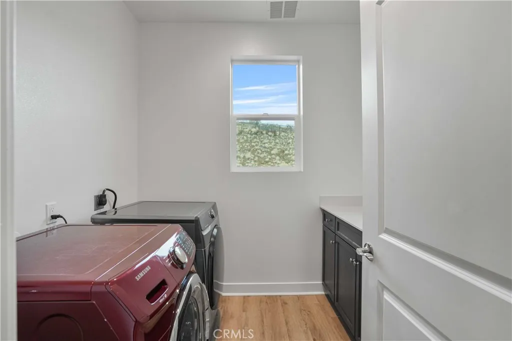 Upstairs Laundry.