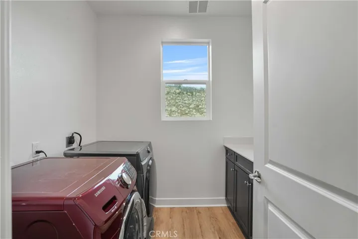 Upstairs Laundry.