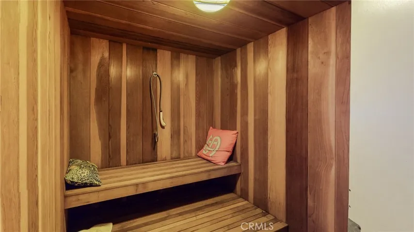 Sauna in spa