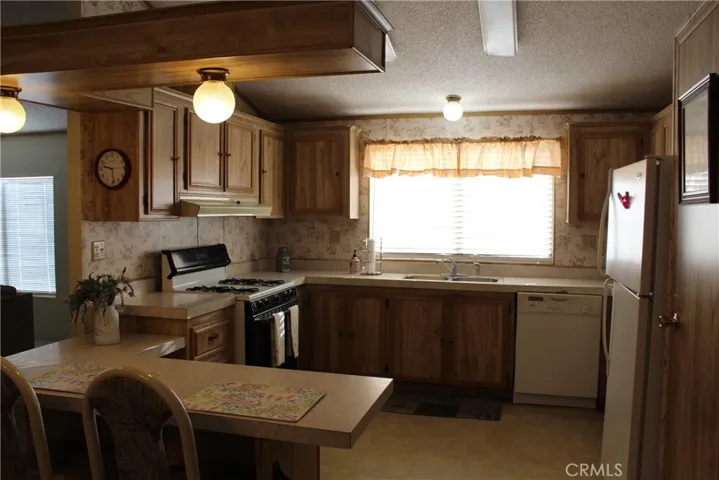 Large kitchen with propane stove