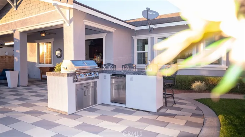 Built-In BBQ Island