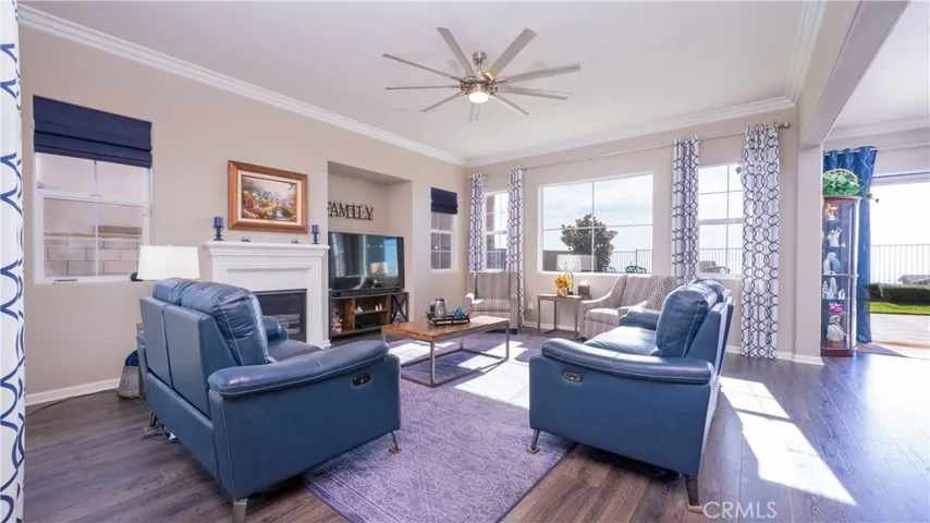 Family Room Plenty Of Natural Lighting