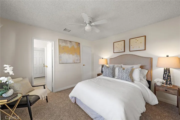 Primary suit with walk in closet