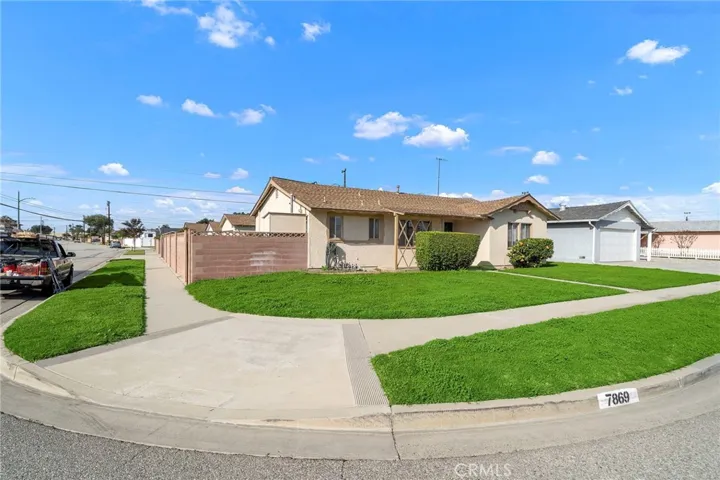 an oversized 7,788 square foot corner lot