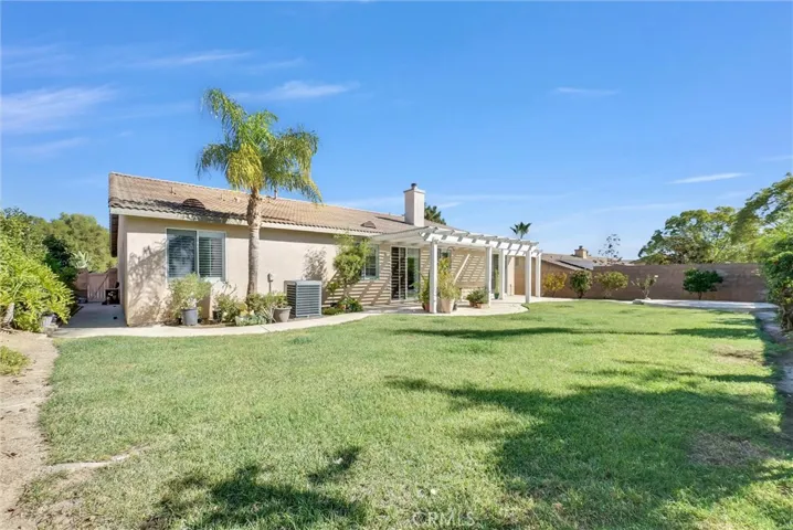 rear yard