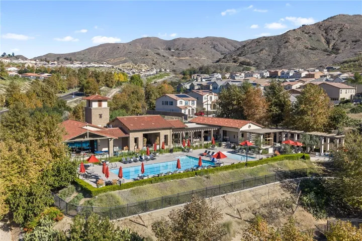 Two pool are available, one for adults, one for families.