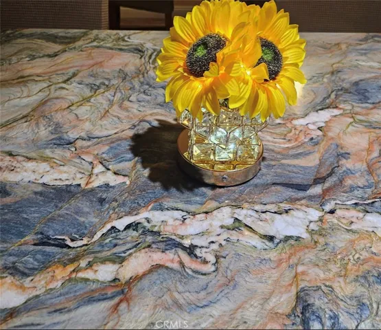 Beautiful Italian granite completes this kitchen.