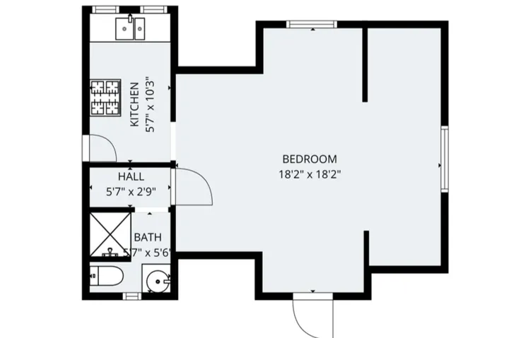 2nd floor Studio Floor Plan