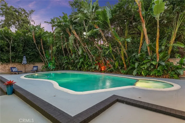 Private backyard retreat