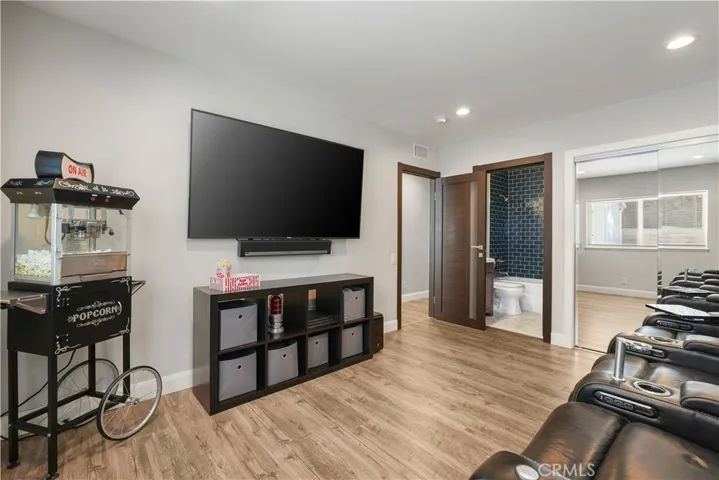 Bedroom #6 (suite) used as entertainment room