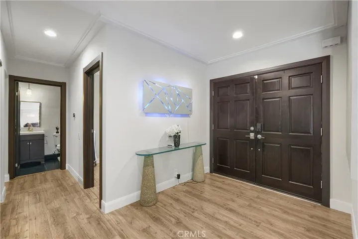 Double door entry - interior
