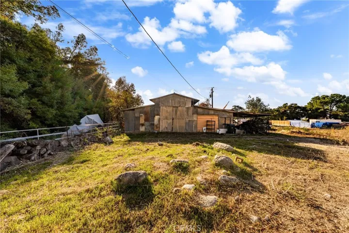 A vintage barn not far from the main house