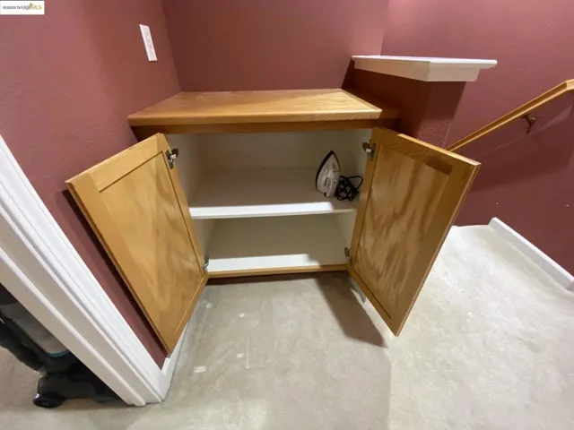 upstairs hallway closet