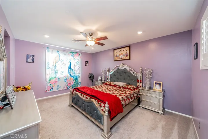 Upstairs-Spacious master bedroom