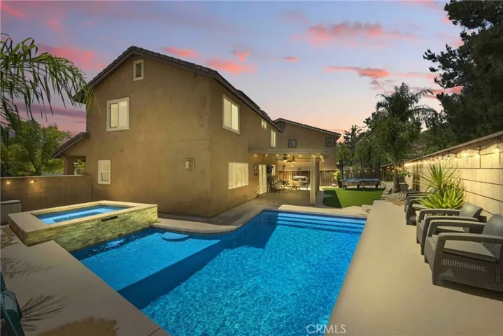 Twilight Pool with No Rear Neighbors