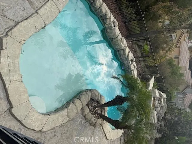 Overhead View of Pool