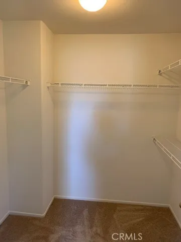 Large, walk in closet.